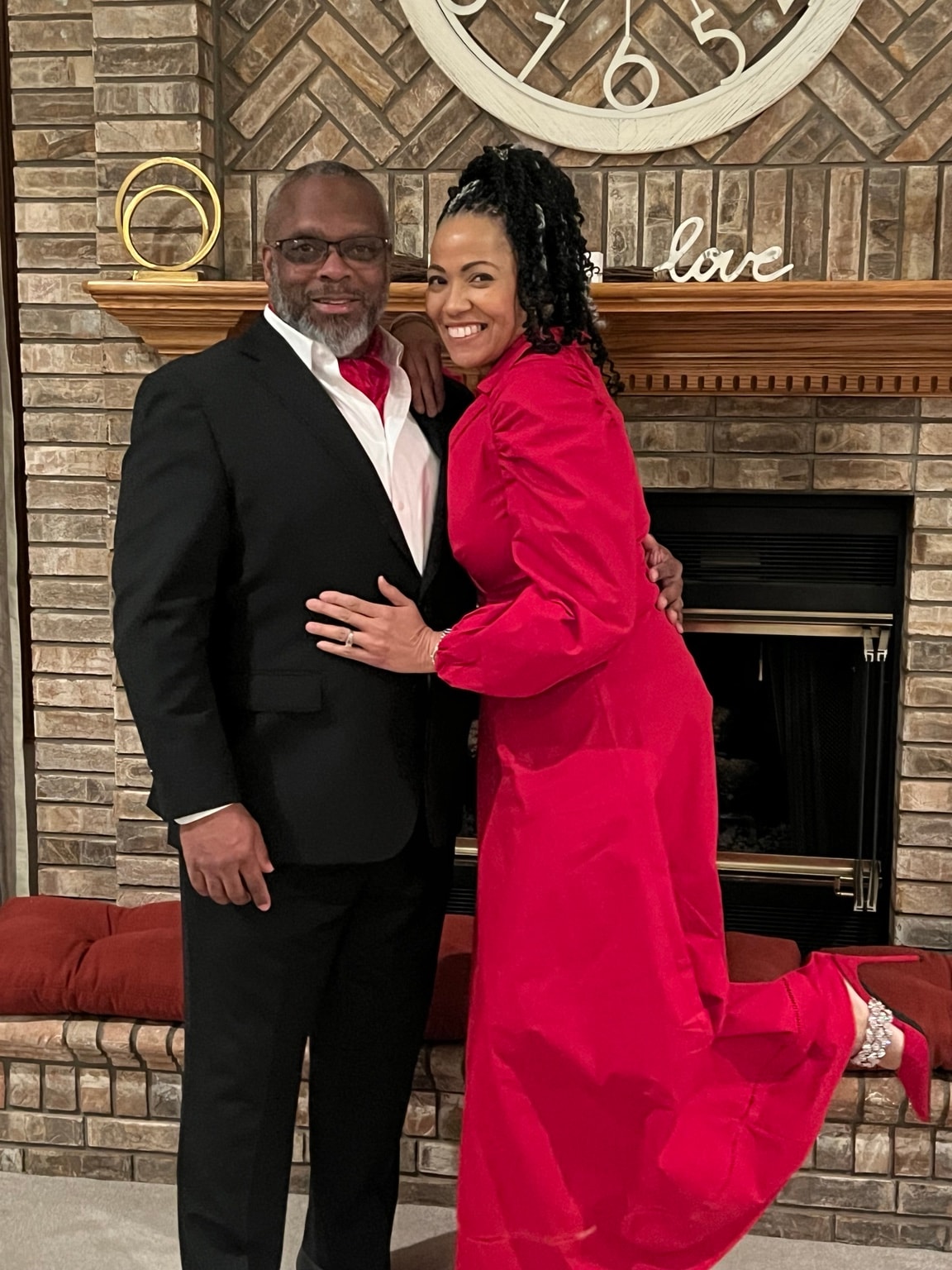 Tony and Veta Jeffery — formal portrait